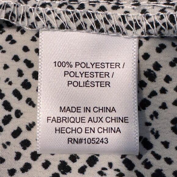 Bobeau Kaleidoscope Wrap V-Neck Blouse Multicolor Women's Size Small NWT - Picture 6 of 9